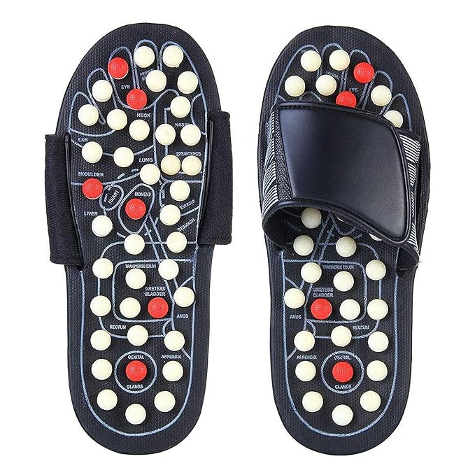 Acupressure Yoga Slippers for Full Body Blood Circulation & Foot Massage
