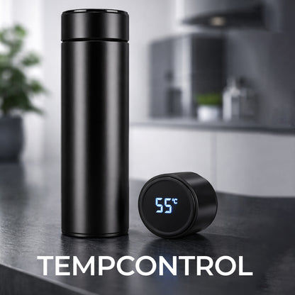 Stainless Steel Temperature Water Bottle | LCD Smart Display | 500ML