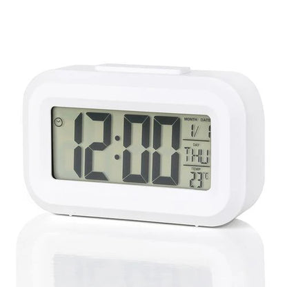 Digital Alarm Clock with Date & Temperature